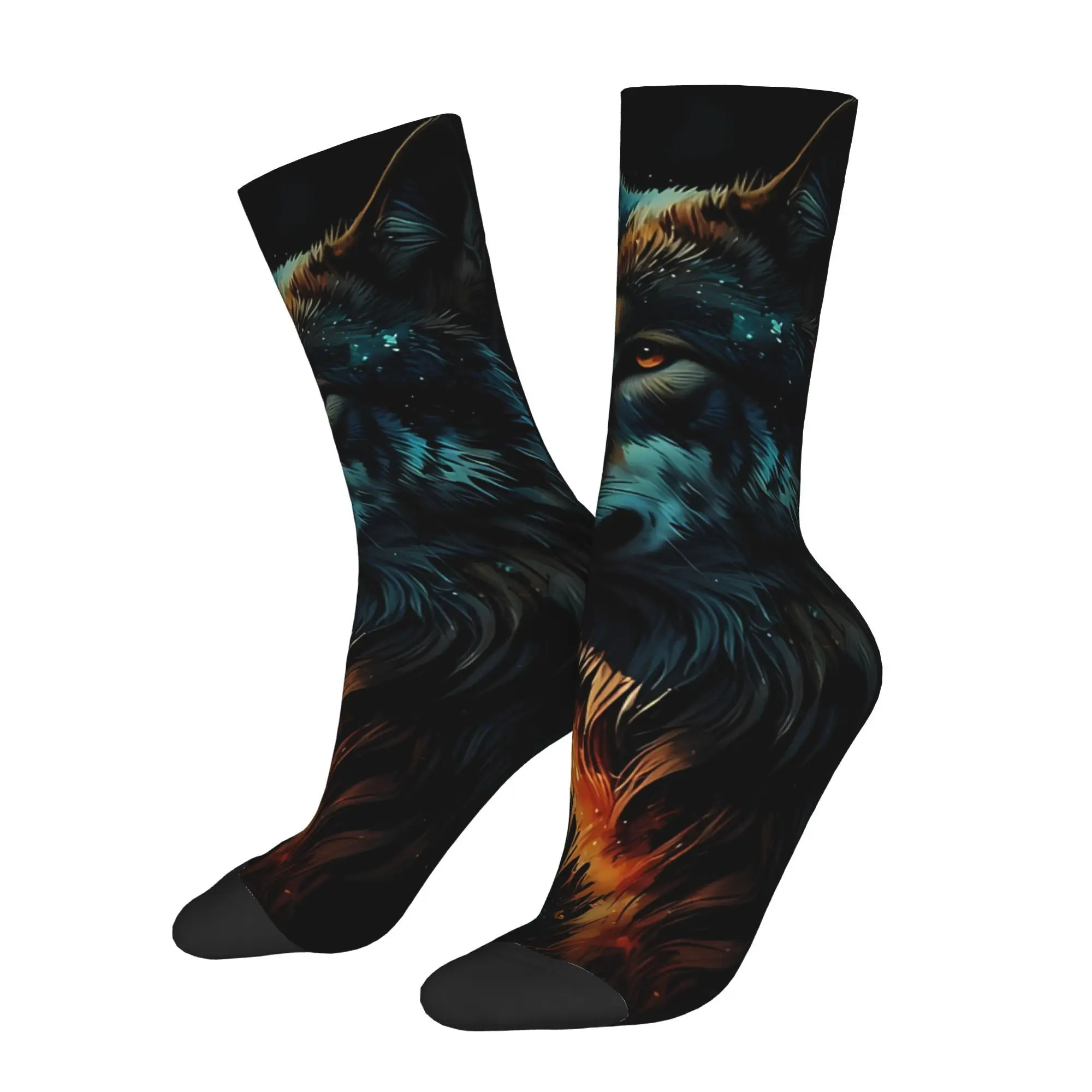 

Wolf 29 Sock Printed Man Polyester