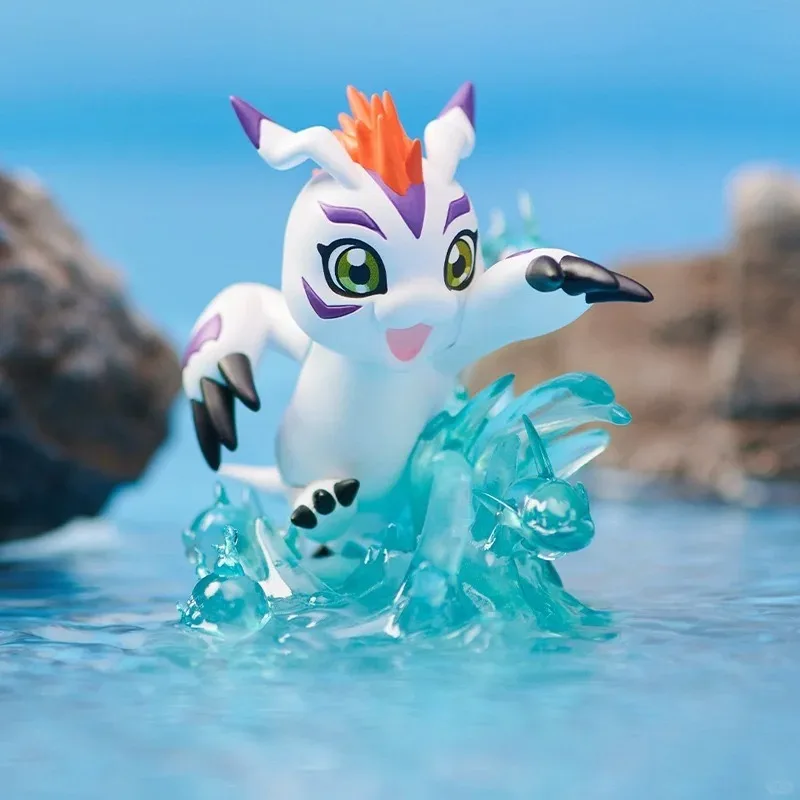 Agumon Gabumon Greymon Piyomon Patamon Tailmon Palmon Figura Modello Giocattolo Nuovo Genuino Digimon Adventure Blind Box Scatola Misteriosa