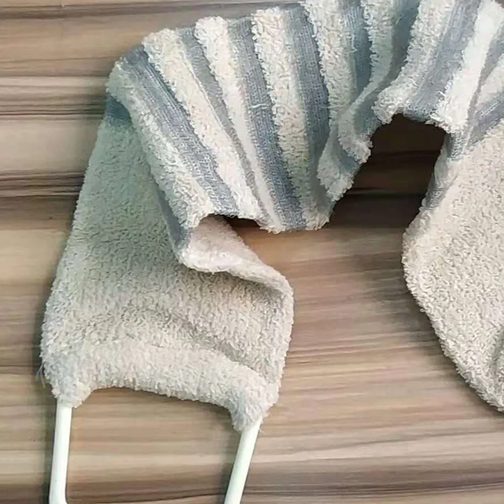 

2Pcs Body Scrub Glove Set Double Sided Exfoliating Spa Mitt for Deep Cleansing Dead Skin Removal Gentle on Skin Bath Shower Use
