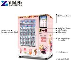 YG Fully Automatic Vending Machine for Ice Cream Vending Machine Frozen Icecream