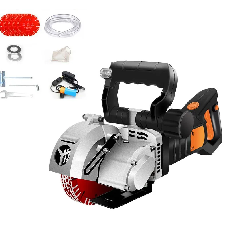Handheld Wall Chaser Laser Slotting Machine Electric Circular Saw Concrete Groove Cutting Machine