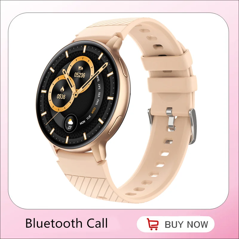 

Women Smart Watch Hebrew Support Bluetooth Answer Call Whatsapp Message Reminder Music Playback Custom Watchface Smartwatch 2023