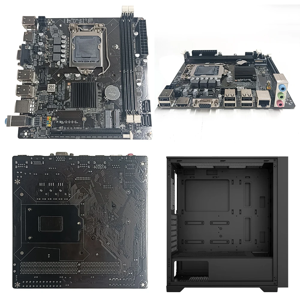 

Материнская плата H61M-I LGA1155 для настольных ПК, DDR3, с поддержкой M.2 NVME