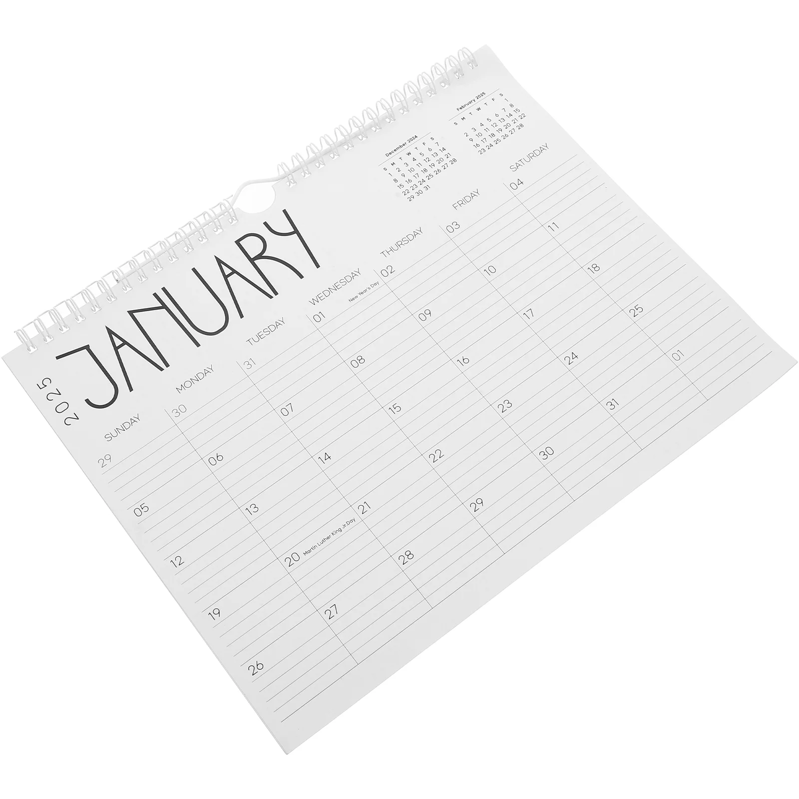 

2025 Wall Calendar Desk Calendars Monthly Paper Graphing Notebook Dating Advent