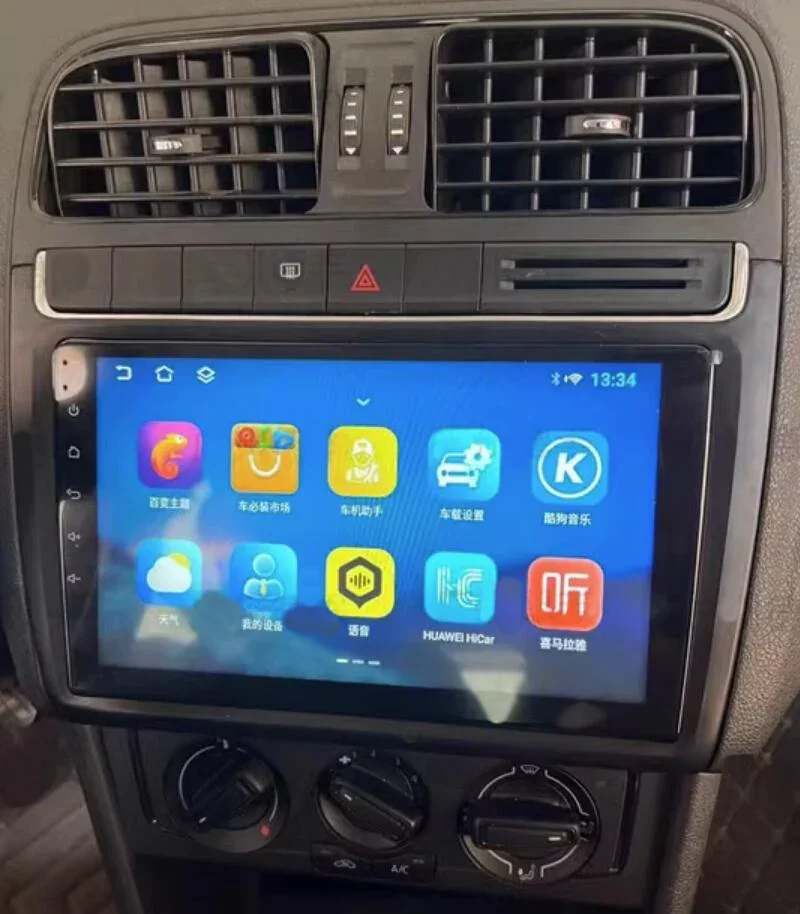 

Car Audio Panel Radio Frame Car Multimedia Player Frame Dashboard Panel 9" For Polo 2009 2010 2011 2012 2013 2014 2015 2016 2017