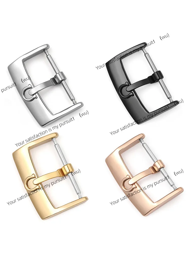 Suitable for Constellation 300 Butterfly Watch Buckle Stainless Steel Strap Pin Buckle 12 18 20mm