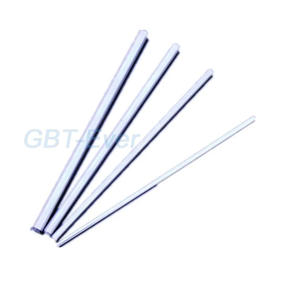 Batang poros baja, 1/2/5Pcs Dia 2/3/4/5/6/8/10/12mm 100/120/150/200mm batang poros bulat padat untuk bagian mainan mobil Model kerajinan DIY