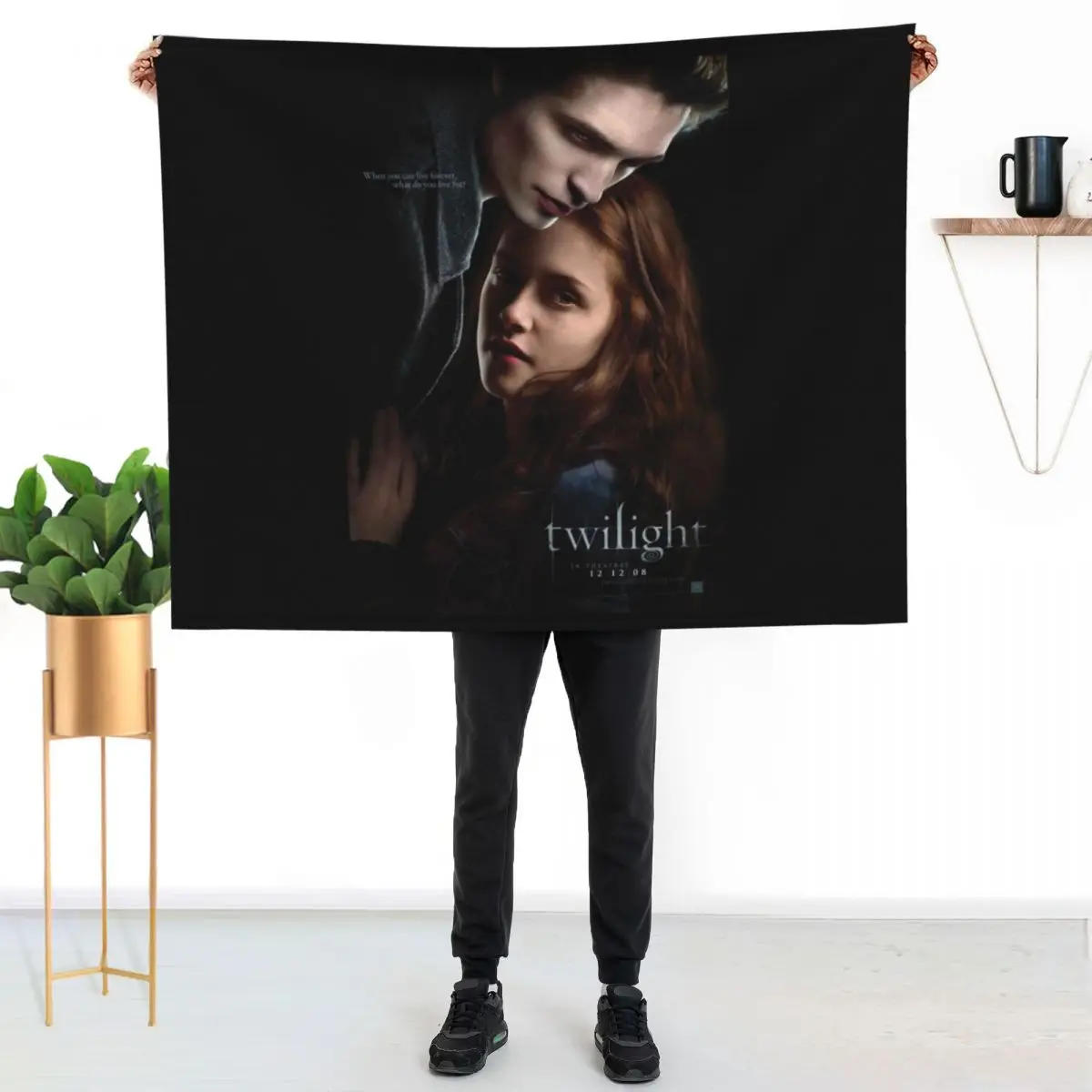Twilight Throw Blanket Warm Cozy Throw Blanket for Living Room Couch