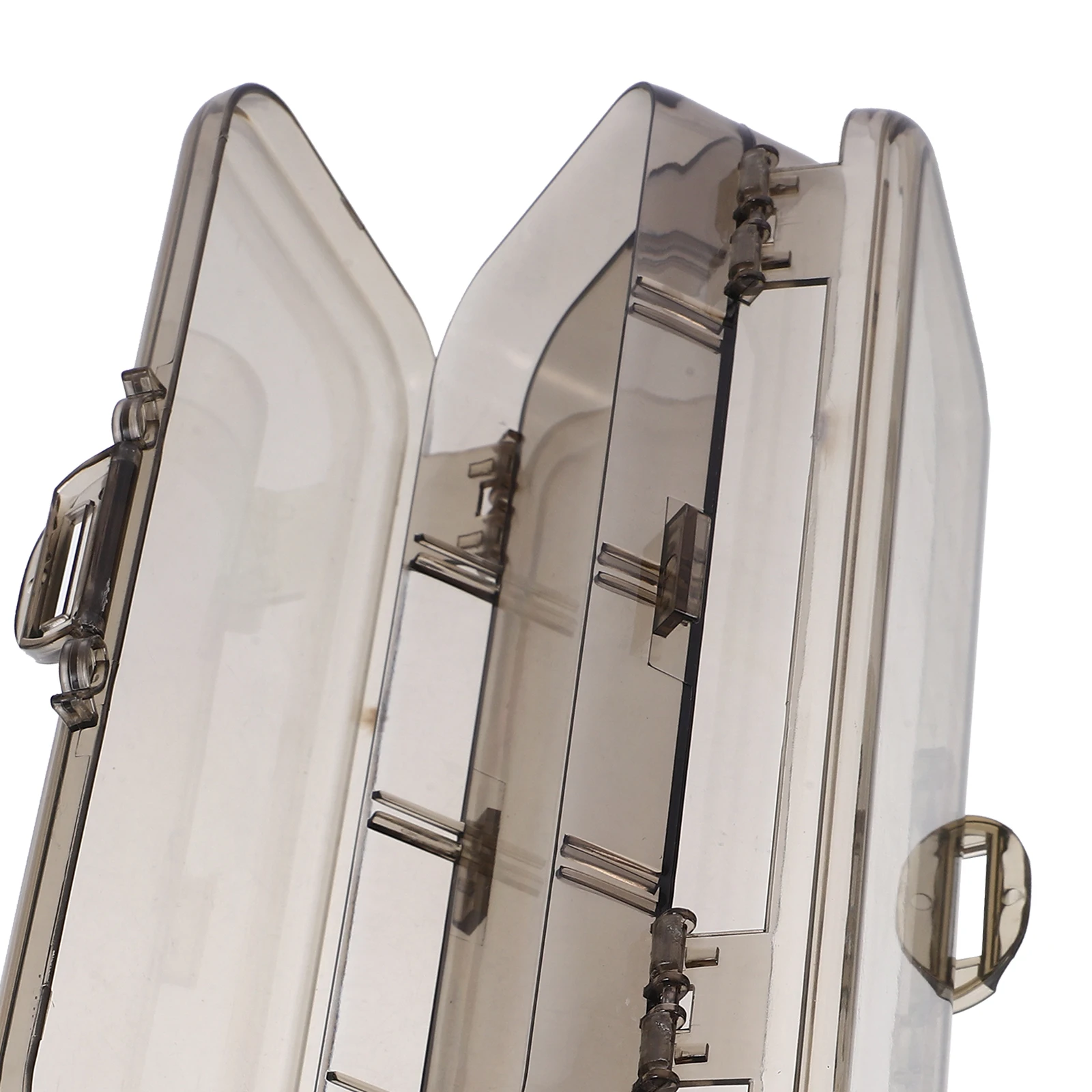 

1pc Clear Pencil Box Large Capacity Plastic Pencil Case Storage Organizer For Pens Markers Highlighters Transparent