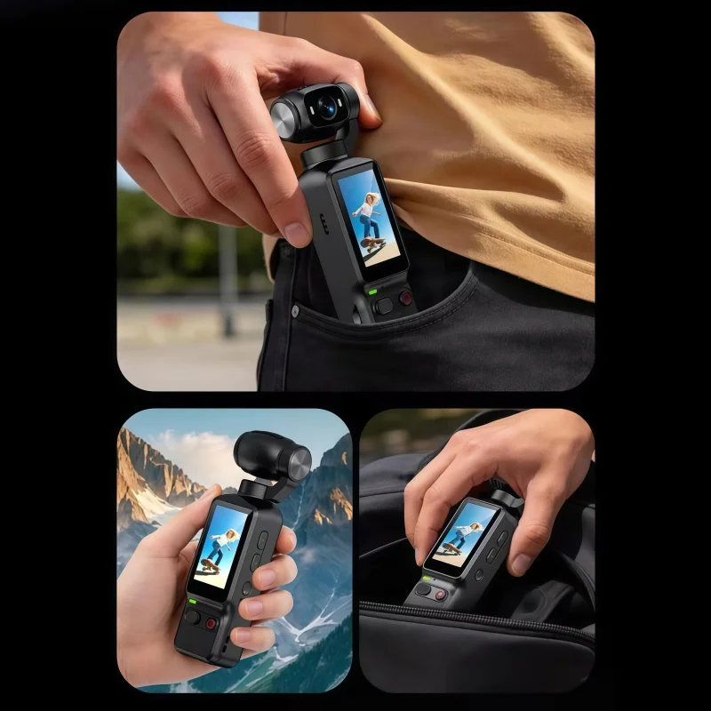 1pc Handheld Action Camera 4K - đánh giá và giá Handheld Stabilizer Gimbal