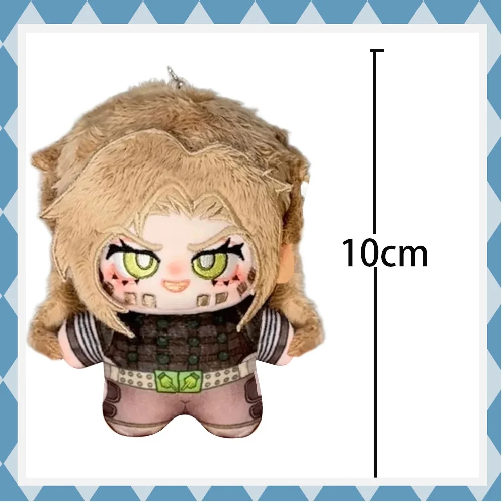 10cm Anime kawaii Cosplay Halloween Xmas Role Cute Jonathan Joestar Attributes Doll Plush Toys Stuffed Cute Puppet Mascot Gifts