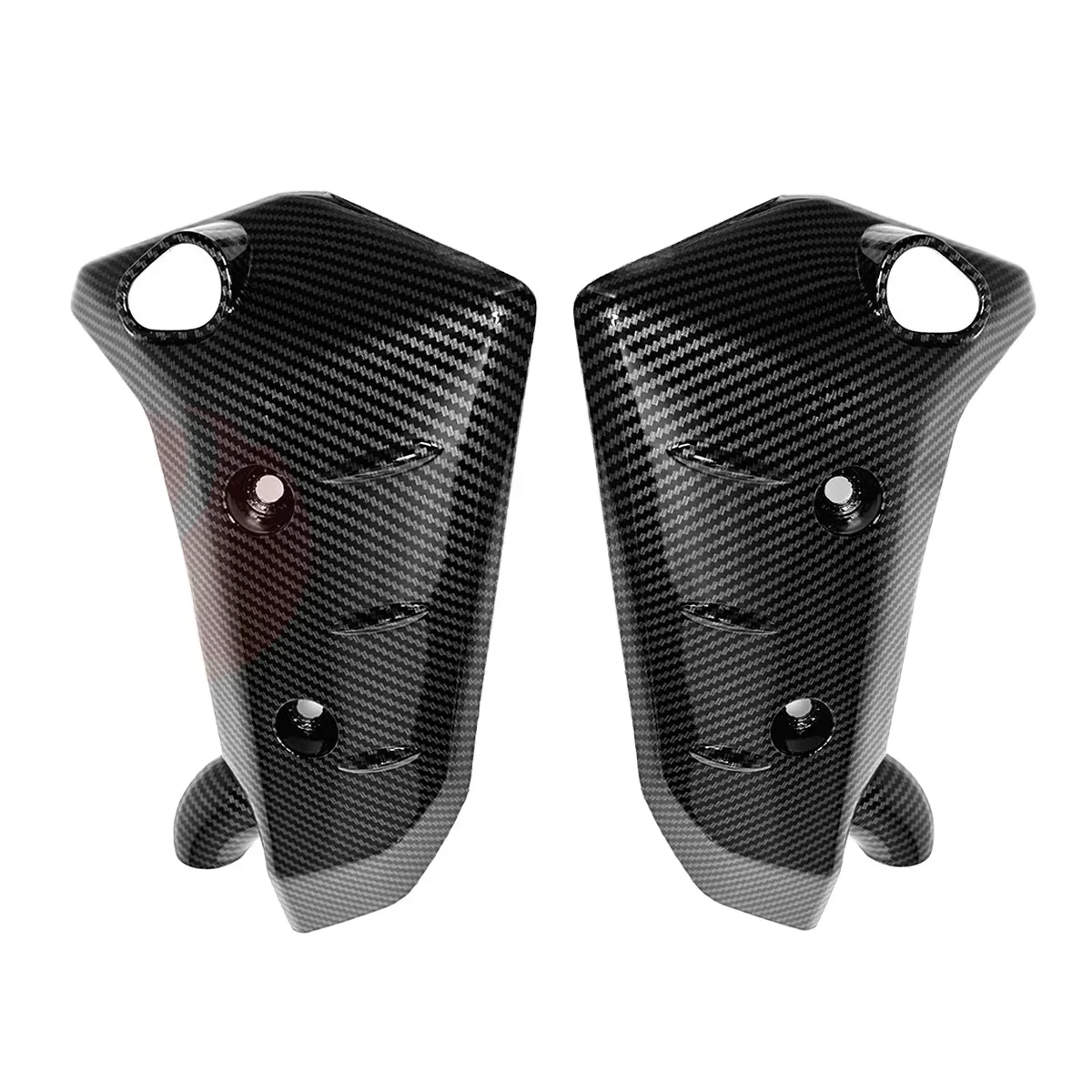 Motorcycle Carbon Fiber Front Side Turn Signal Radiator Fairing for YAM AHA MT-10 2021-2024