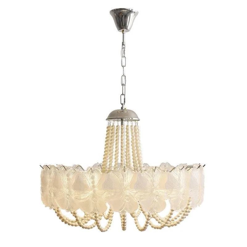 Pearl light luxury romantic master bedroom light high-end new dining room chandelier