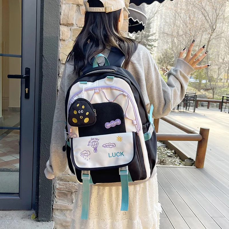 

Kids Backpack for Boy Large Capacity Cute Backpack Provide Spine Protection Cartoon Backpacks Designer Bags School Bag Mochila