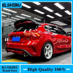 For focus ST Line hatchback sports spoiler extension cap tail ABS texture bright black special vehicle supplies 2019 2021 2022