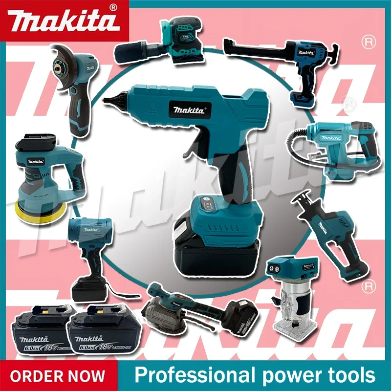 

Многофункциональные инструменты Makita: ударный шуруповерт, аккумуляторная отвертка, электрическая сабельная пила, отрезная машина (различные модели)