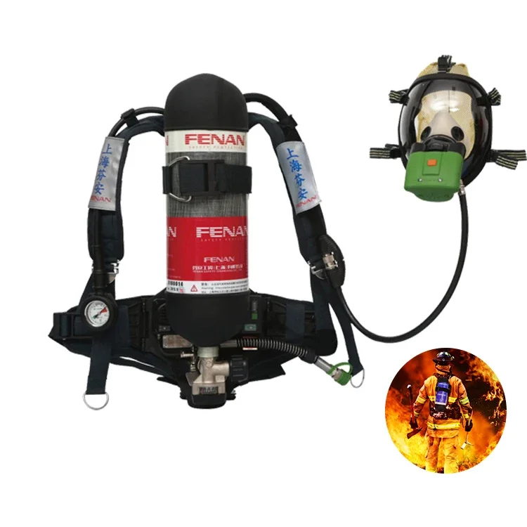 Fire Fighting SCBA Safety Equipments Self-Contained Air Breathing Apparatus (SCBA)