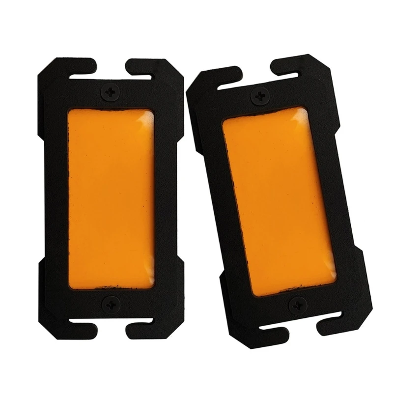 2Pieces Glowing Morale Patches Buckles Attachments Hunting Equipment Accessories for Hunting Clothing Backpacks D5QD