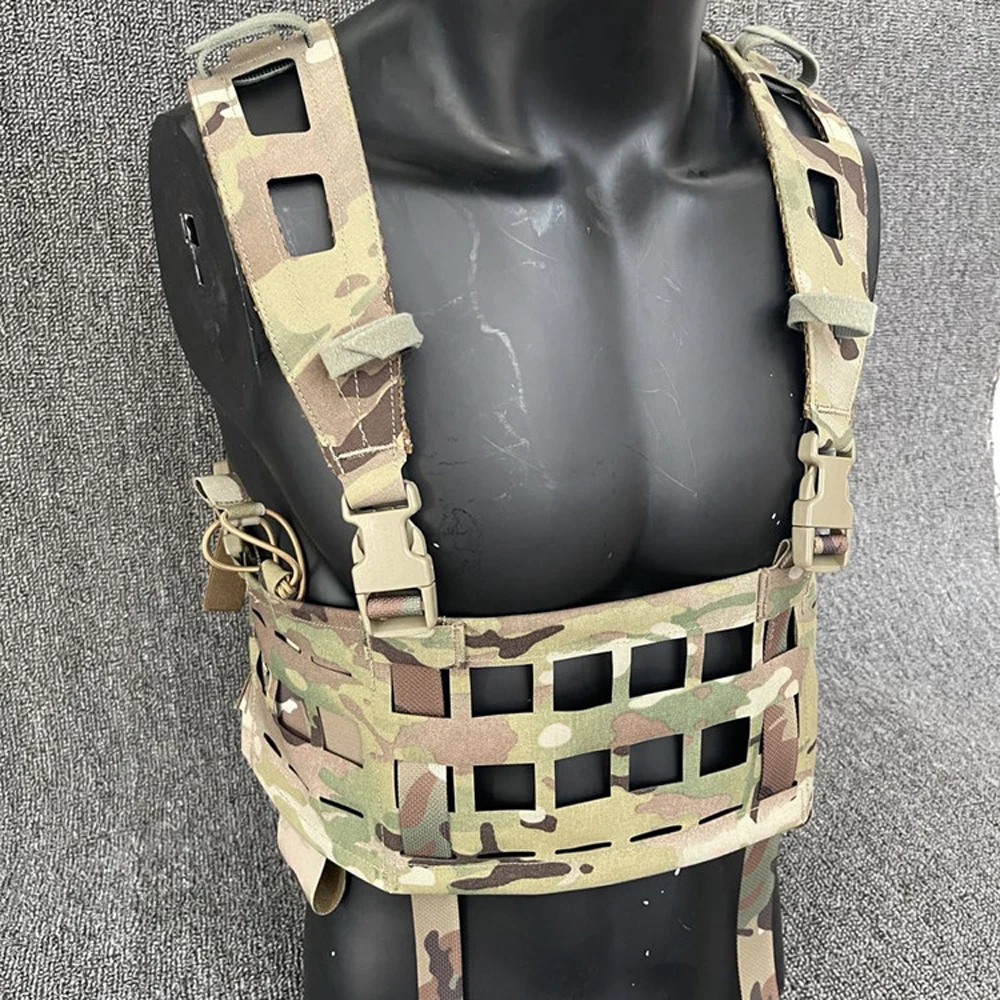 Outdoor Tactical Chest Strap MK3 D3CRM Tactical Chest Strap laser Cutting Chest frame