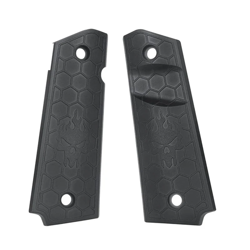 

Накладка на рукоятку 1911 с узором в виде черепа дракона, нейлоновая, для моделей игрушек и аксессуаров