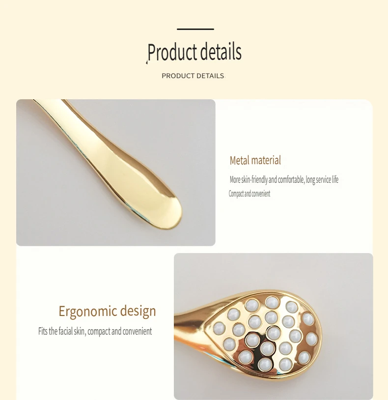 جهاز تدليك رفع الوجه، جهاز العناية بالبشرة المنزلي مع كرة، يستخدم لتدليك العين والوجه لتقليل الانتفاخ #3