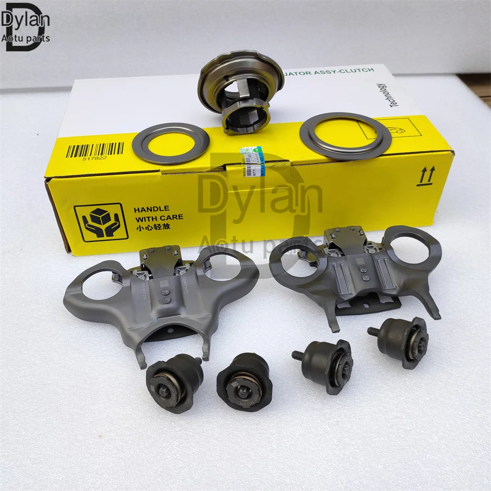 

DPS6 6DCT250 Transmission Clutch Shift Fork Set 514002110 w Release Bearing For Ford Focus Fiesta