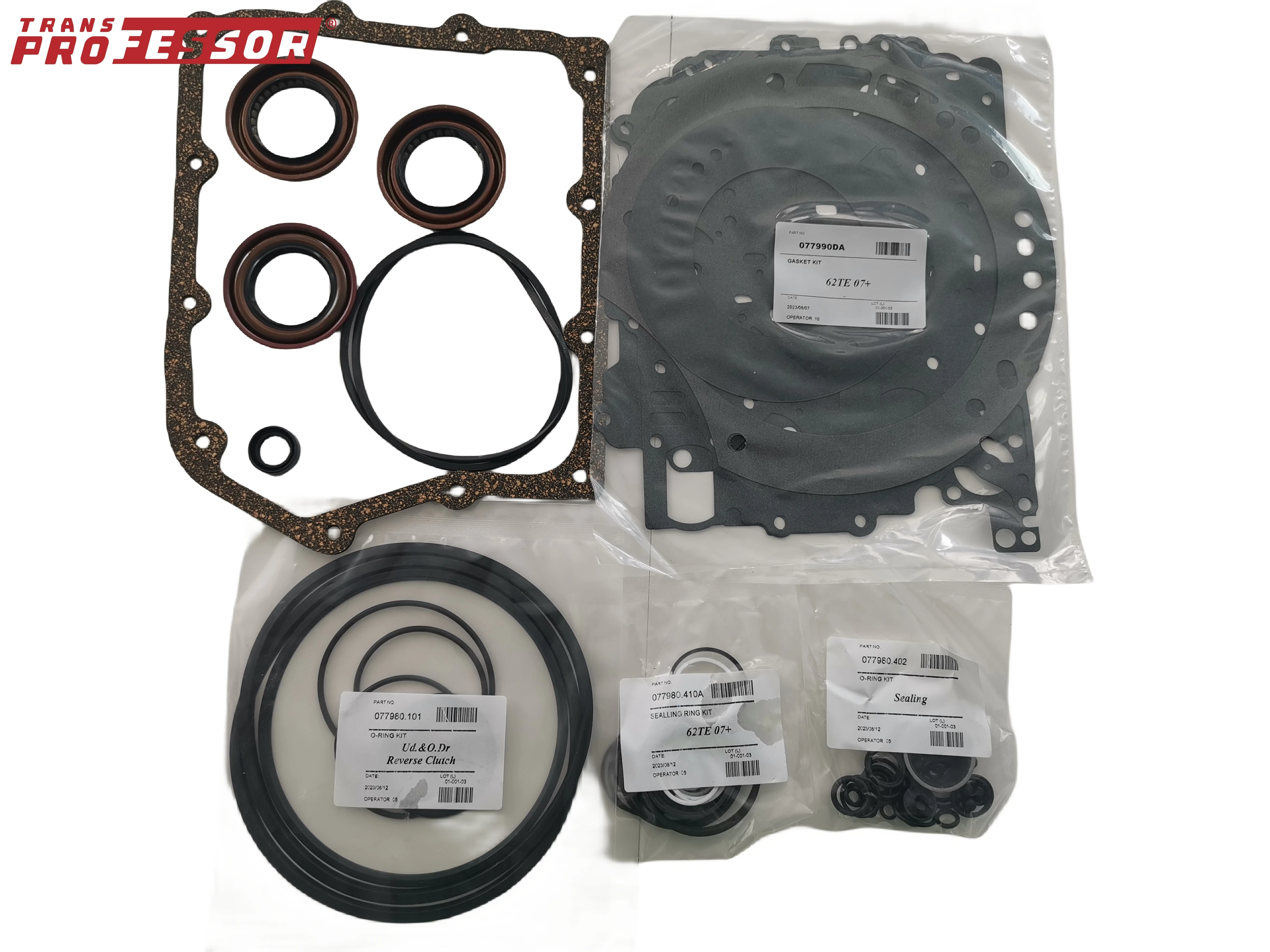 

62TE Transmission Repair Overhaul Kit for Chrysler DODGE,TransProfessor OHK Rebuild Gaskets Oil Seals Car Accessories