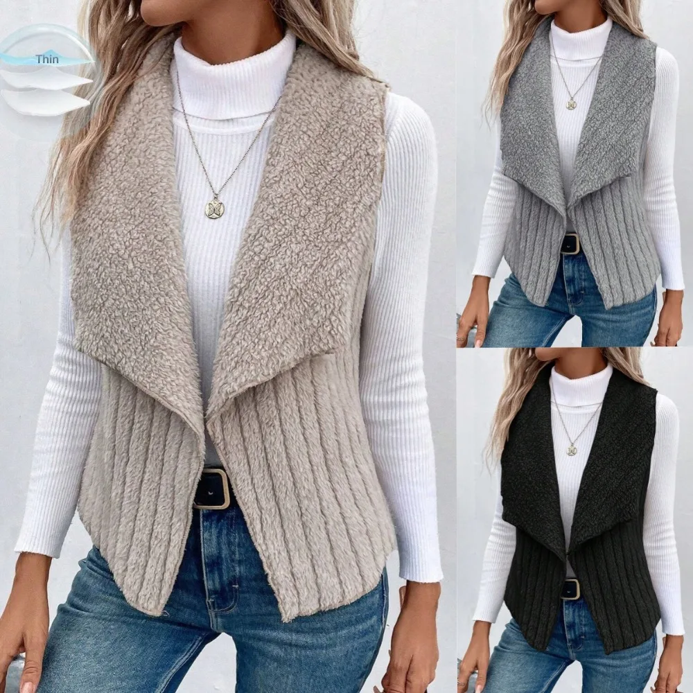 

Casual Vest for Women Clothing Fashion Clothes Coats Women Jackets Autumn Streetwear Comfortable Elegant Cardigan Outerwear