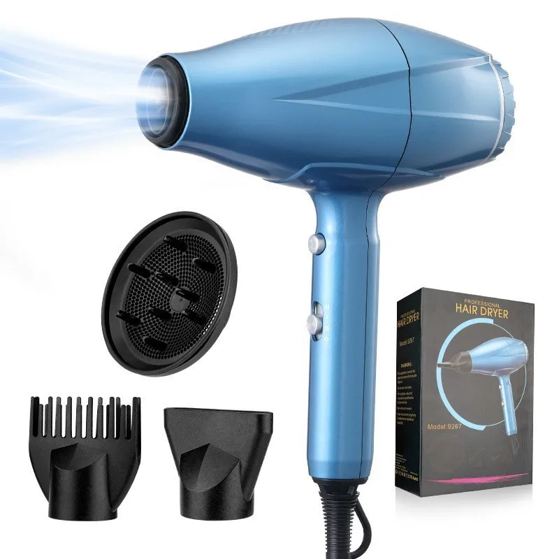 Hair Dryer 2200W Professional Powerful Hair Dryer Hot And Cold Adjustment Ionic Air Blow Dryer Quickly Dry Hair