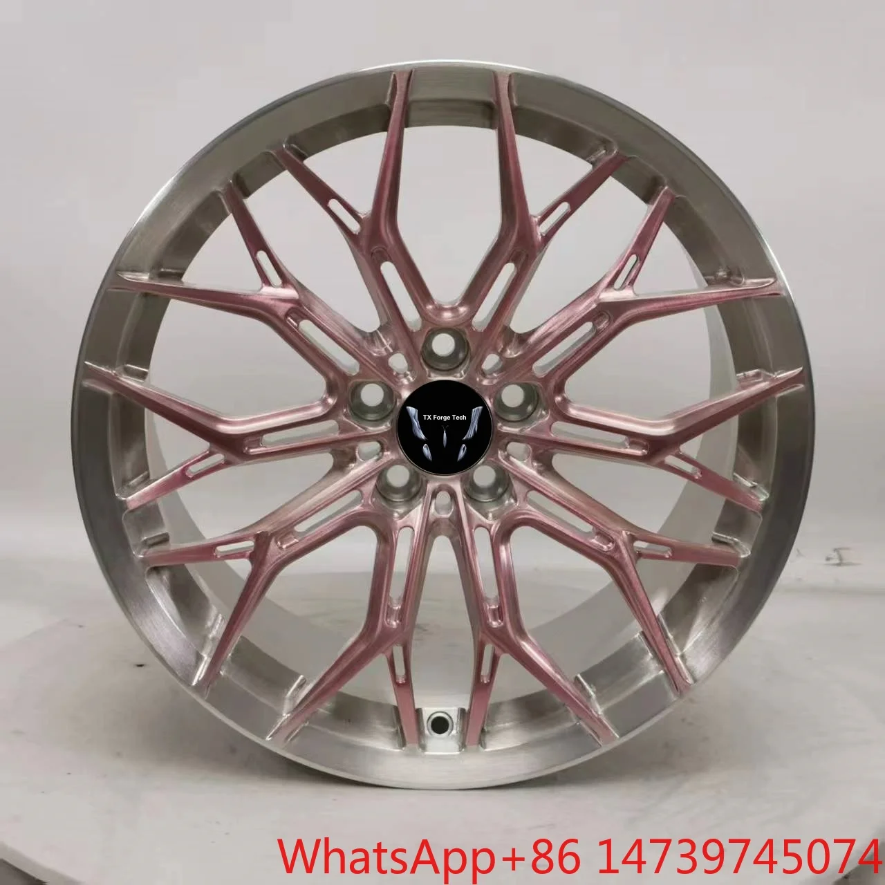 TyrePremium Quality Forged Aluminum Alloy Rims For Passenger Cars New Bronze Finish Wheel Accessories 35mm 40mm 25mm ET 100mm PC