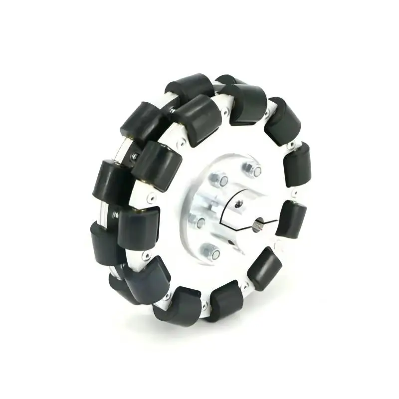 

Aluminum Alloy 40Kg Load Omnidirectional Wheel Fulai Tires 127mm 152mm 203mm Omni Wheel Robot Car Wheel ROS Platform Motion Part
