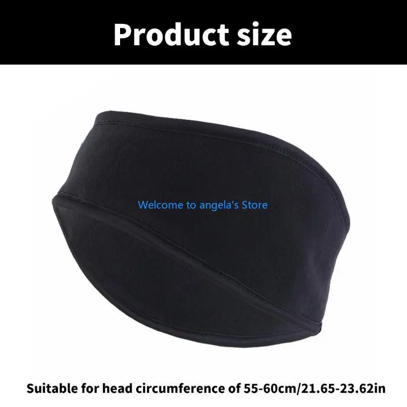 X4YC Outdoor Sport Ear Muffs Girls Girls Men Running Compled Simple Head Cover لتركيب اللياقة البدنية والمشي لمسافات طويلة