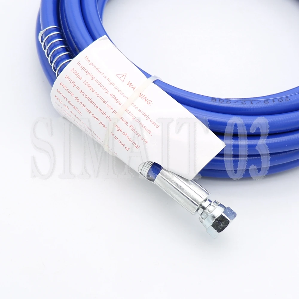 Airless Hose 13M 1/4" 5000PSI High Pressure Pipe Airless sprayer Airless Paint Hose For Sprayer Gun Sprayer Water