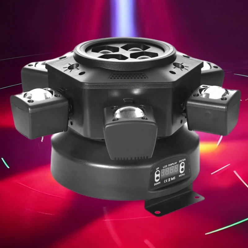 KTV Ambient Lights Ballroom Voice-activated Flash Colorful Rotating Stage Dynamic Water