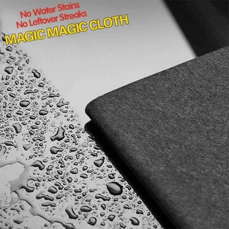 Magic No Trace Cleaning Cloth Microfiber Absorbent Dish Cloth Tableware Rag Home Cleaning Towel for Kitchen Bathroom Car