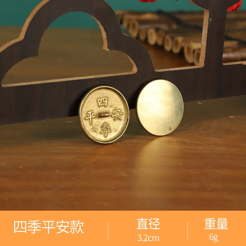 Bronze Wedding Bodhi Zhun Ti Bagua Convex Plum Blossom Dragon Phoenix Mirror