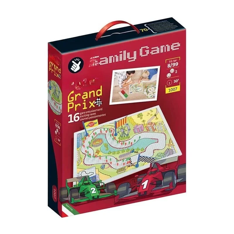 Italian Enlightenment Kindergarten Puzzle Science and Education Game Toy Formula Racing Raiders