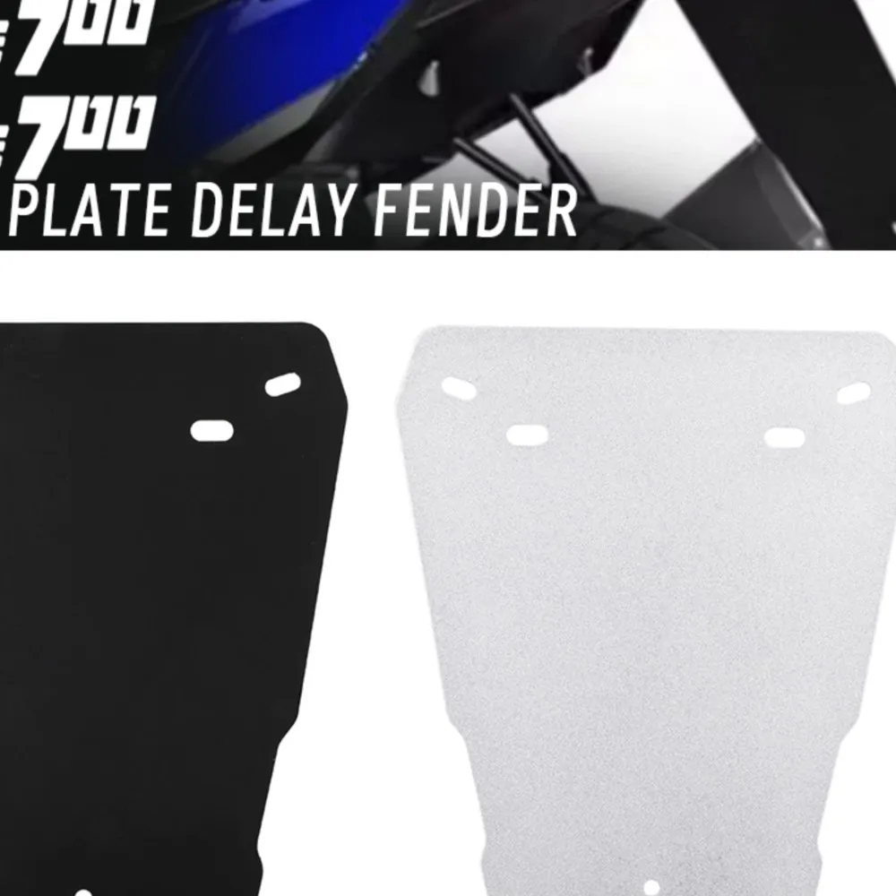 

2019-2021 2020 FOR YAMAHA Tenere 700 XTZ700/XT700Z TENERE 700 RALLY T7 Motorcycle License plate delay fender Extension 2022 2023