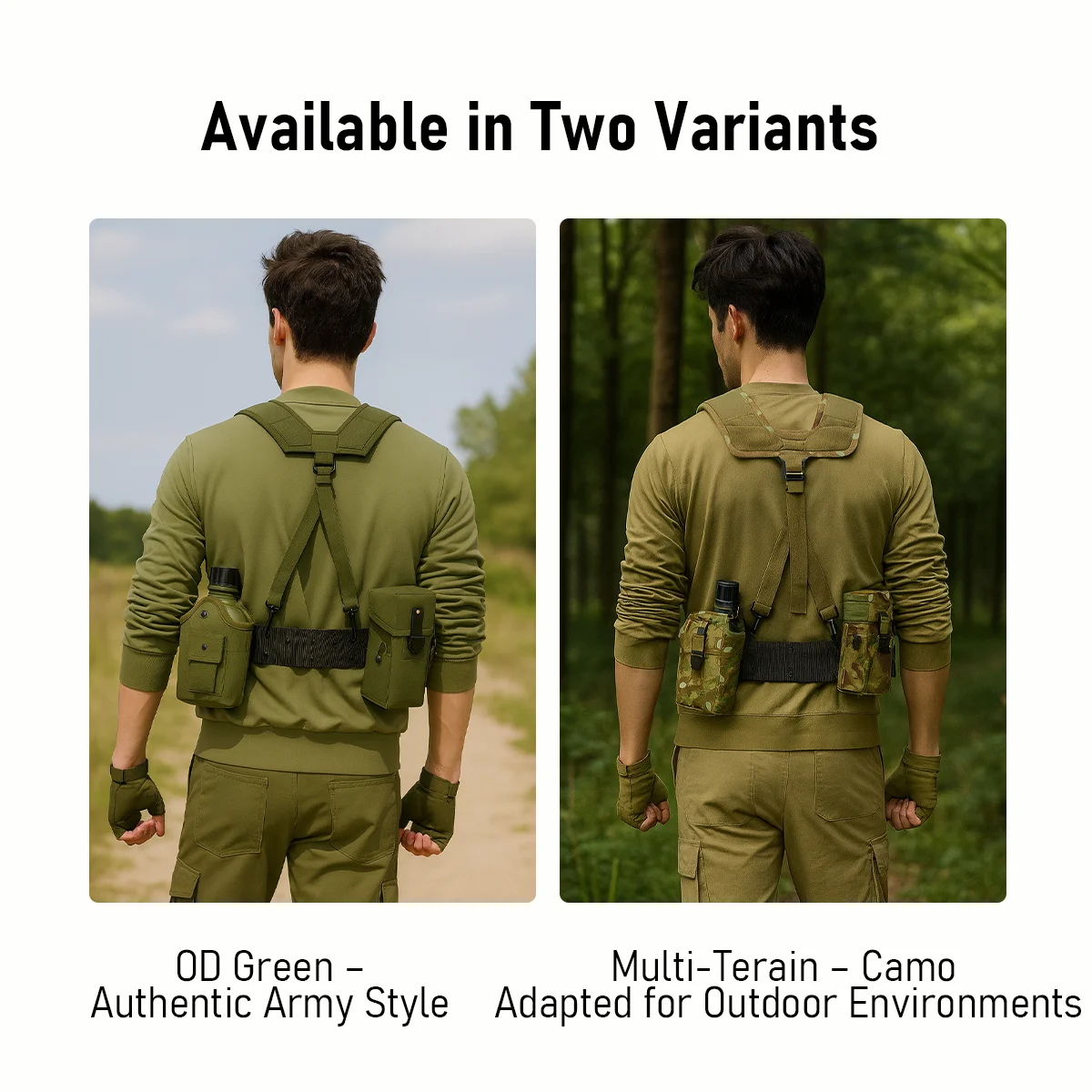 Military ALICE Yoke Shoulder Strap Set - Tactical Army Gear