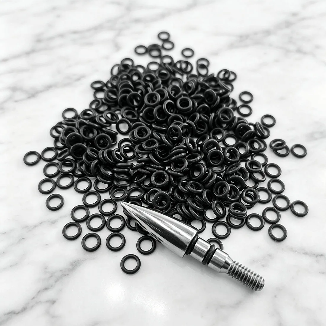 Archery Broadhead O-rings Shock Absorbing Rubber Rings Prevent Premature Blade Opening For Hunting Arrow Broadheads Accessories