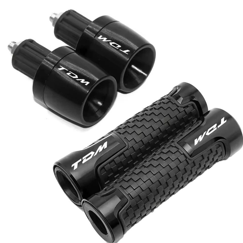 لياماها TDM850 TDM900 TDM 850 900 دراجة نارية مقود الوزن المقود ينتهي غطاء المضادة للانزلاق الاهتزاز التوصيل غطاء قبضة اليد #1