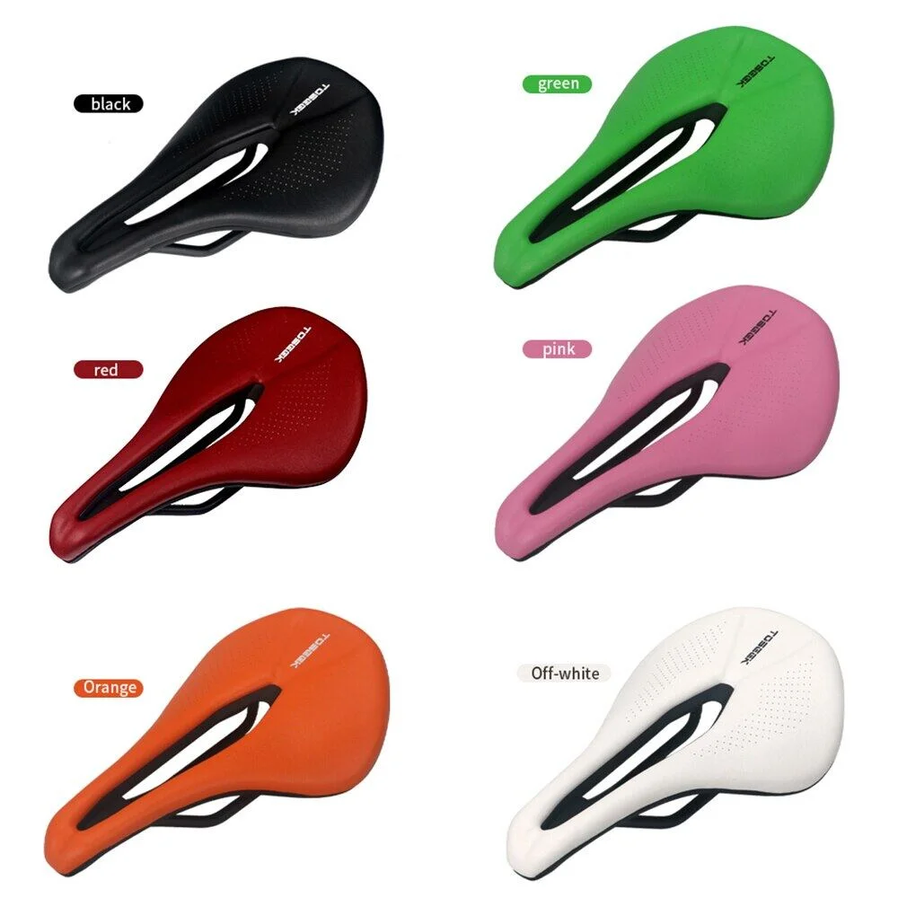 TOSEEK MTB Road Bike EVA Ultralight Breathable Comfortable Seat Cushion Bike Racing Saddle 140*245*60mm