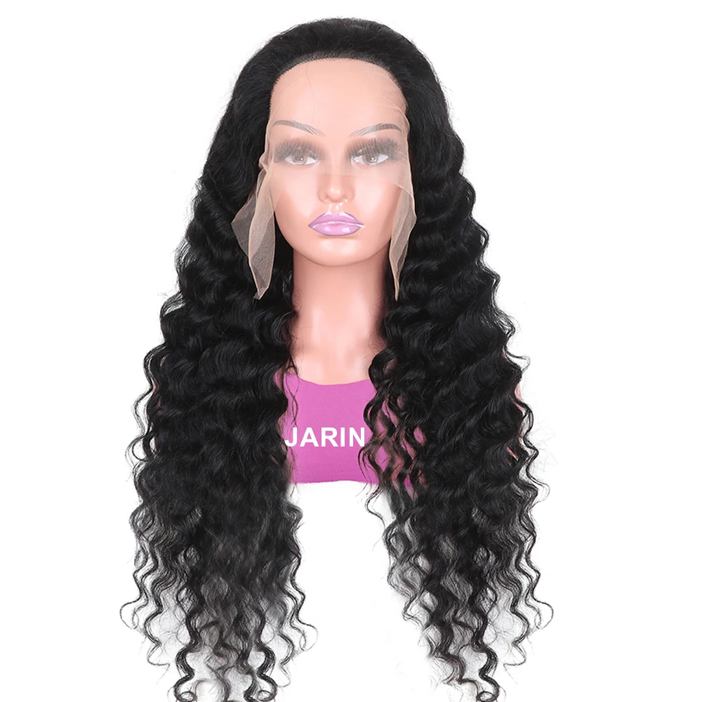 30 36 Inch Deep Wave Lace Wig Brazilian 13x4 13x6  Transparent Lace Frontal Human Hair Wigs For Black Women Wigs Hair