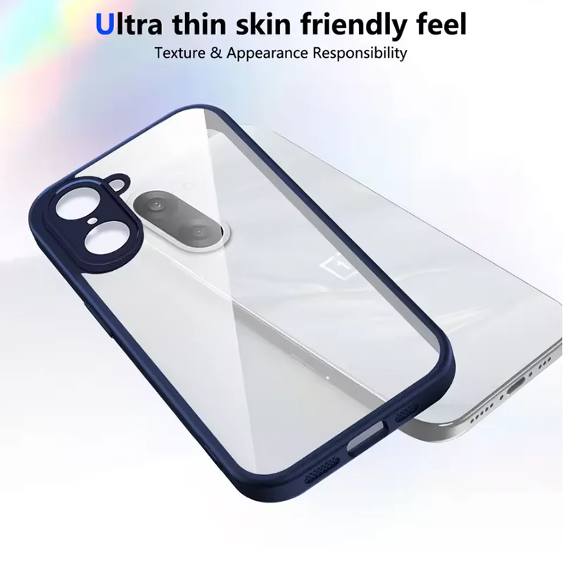For Oneplus Nord CE5 Case CPH2719 Phone Case Oneplus Nord CE5 Air Cushion Shockproof Silicone Bumper Clear Matte Back Cover Hard