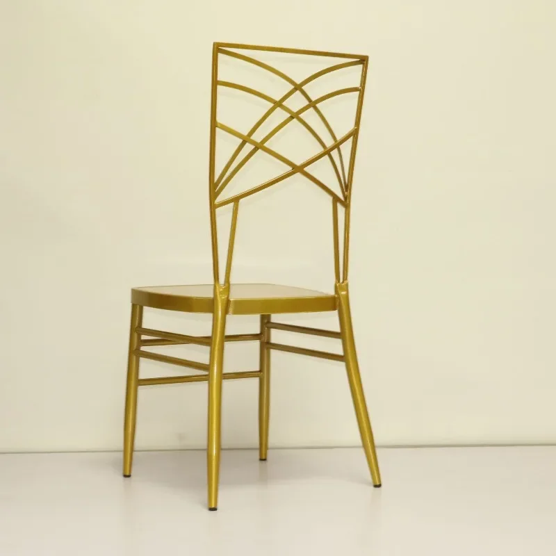 Factory Wholesale Hotel General Banquet VIP Wedding Wedding Church Restaurant Golden Tiffany Bamboo Chair