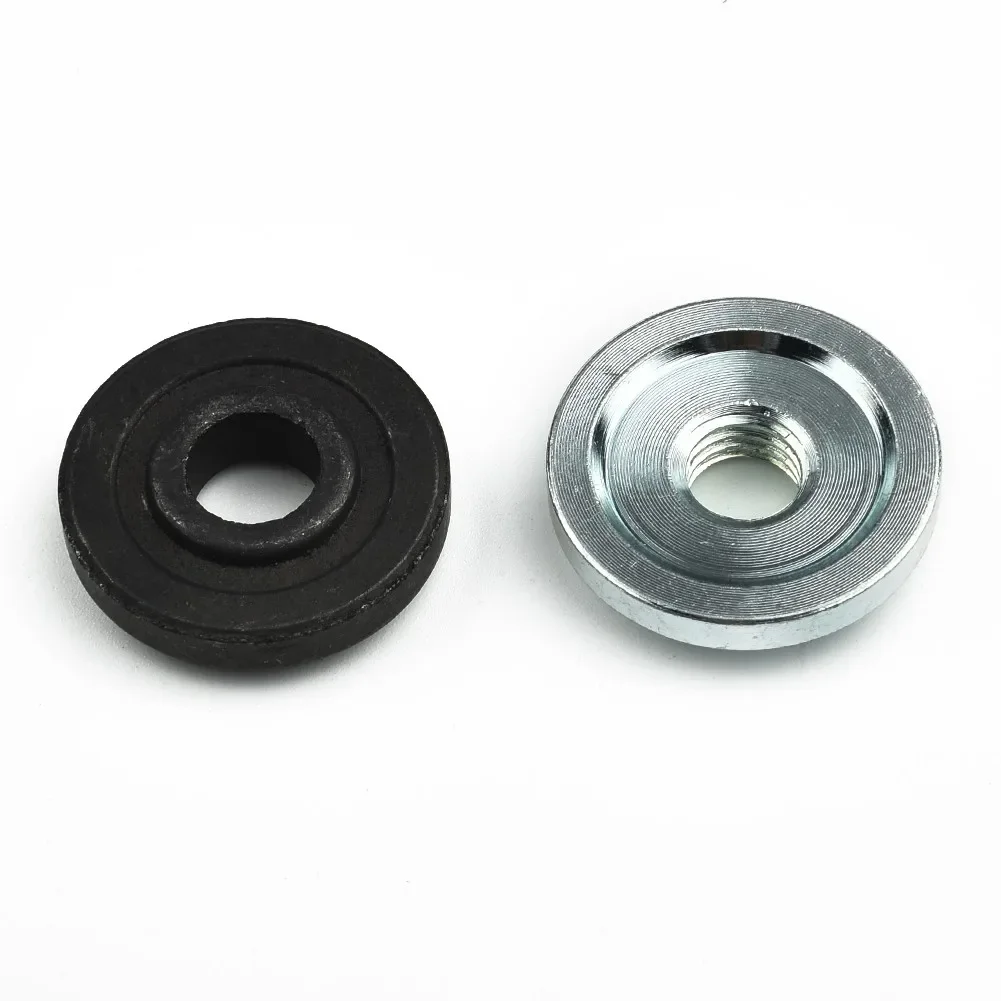 

2Pcs M10 Thread Angle Grinder Pressure Plate Inner Outer Flange Nut Set Tools For 100 Type Angle Grinder Accessories