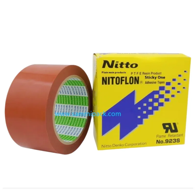 1pcs Japan Nitto 923S 25MM 50MM Laminating Machine Teflong High Temperature Resistant Tape Film Tape Anti-sticking PTFE Tape