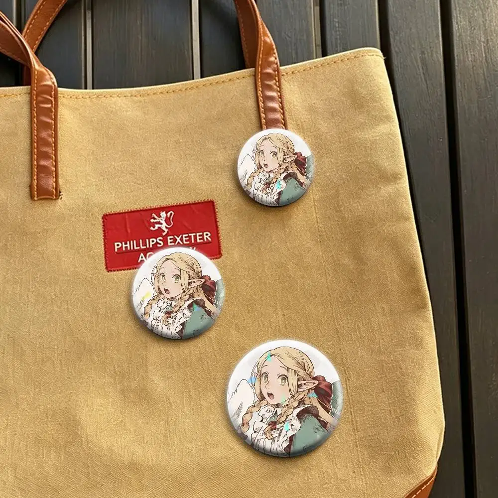 D-Delicious in Dungeon 32/44/58mm Handmade Pins Round Brooch Badge Backpacks Clothes Jewelry Gifts