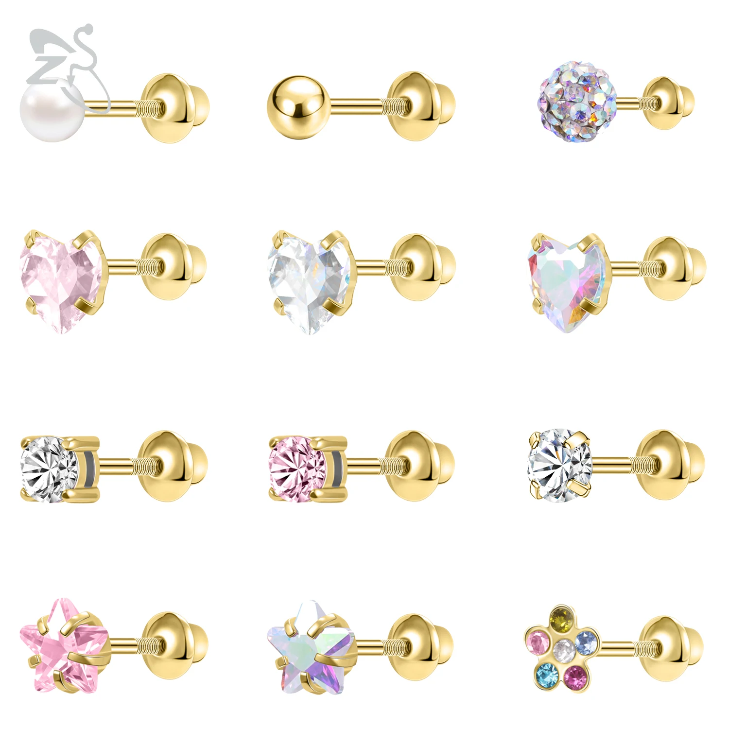 Zs 2Pcs/Lot Stainle…