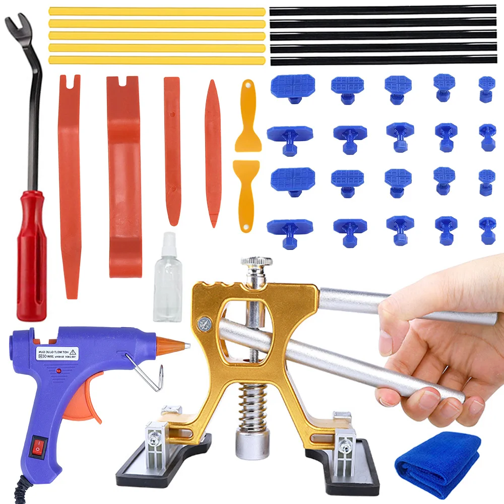 

New Adjustable Car Dent Puller Dent Remover Auto Body Suction Cup Paintless Repair Tools Kit Auto Dent Removal Tool Kits